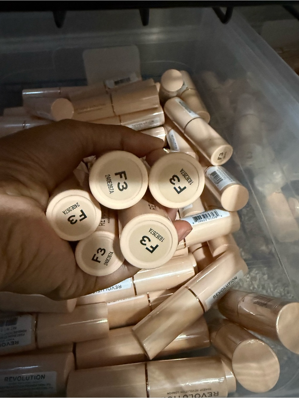 Revolution Fast Base Stick Foundation - F3 Light Beige